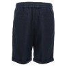 Linen bermuda shorts