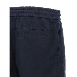 Linen bermuda shorts