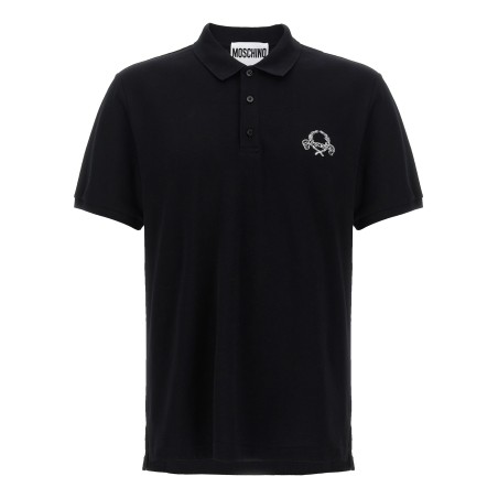 Logo embroidery polo shirt
