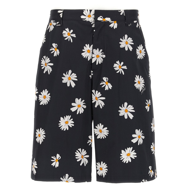 'Margherite' print bermuda shorts