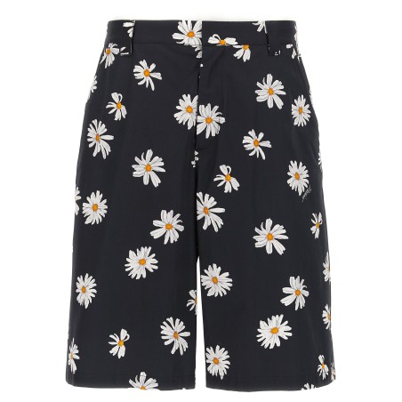 'Margherite' print bermuda shorts