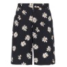 'Margherite' print bermuda shorts