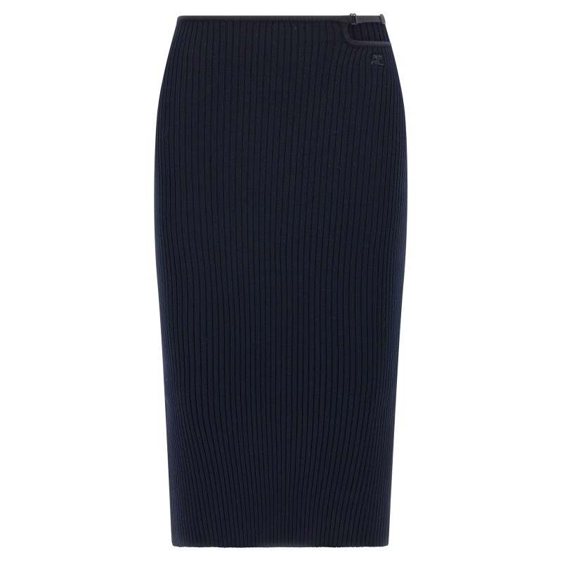 'Loop Rib knit' skirt