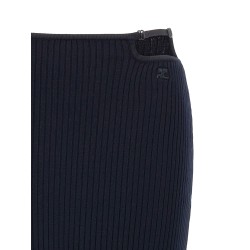 'Loop Rib knit' skirt