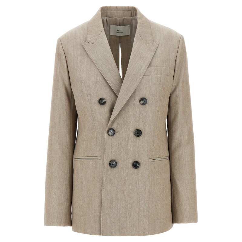 Maxi split blazer