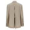 Maxi split blazer