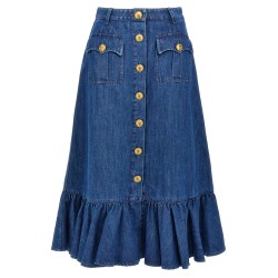 Valentino Garavani denim skirt