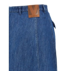 Valentino Garavani denim skirt