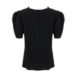 Cady crêpe top