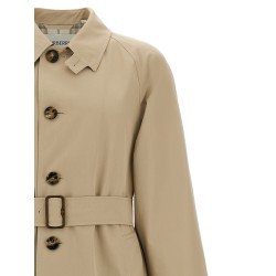 Car coat gabardine