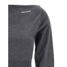 Cropped knit top