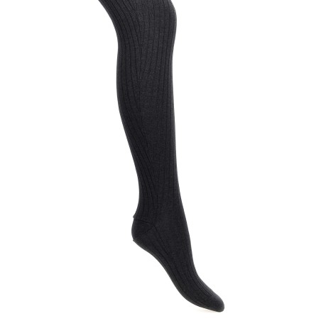 Ribbed tights