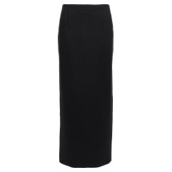 Double face knit skirt