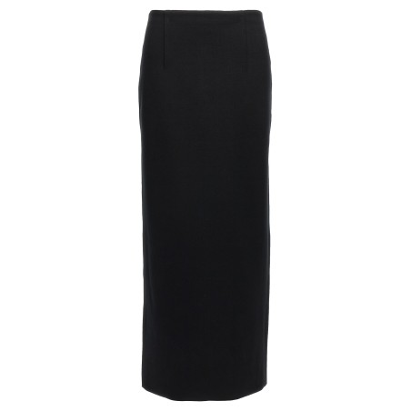 Double face knit skirt
