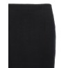 Double face knit skirt