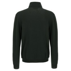 Wool turtleneck sweater