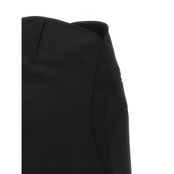 'Circle Satin' skirt