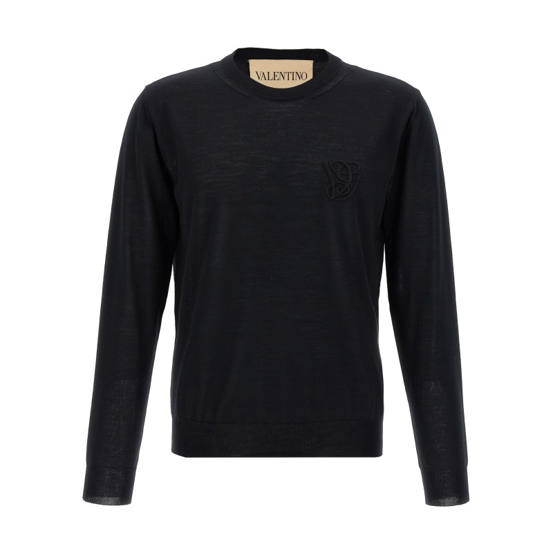 Valentino Garavani logo embroidery sweater