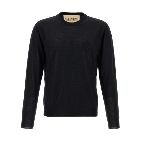 Valentino Garavani logo embroidery sweater