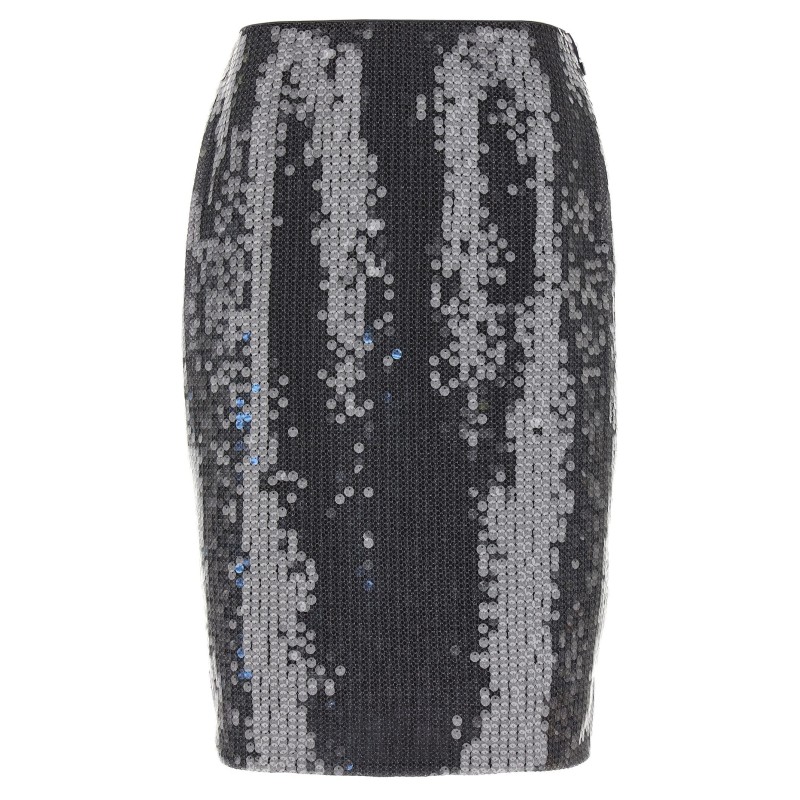 'Net Sequin Midi' skirt