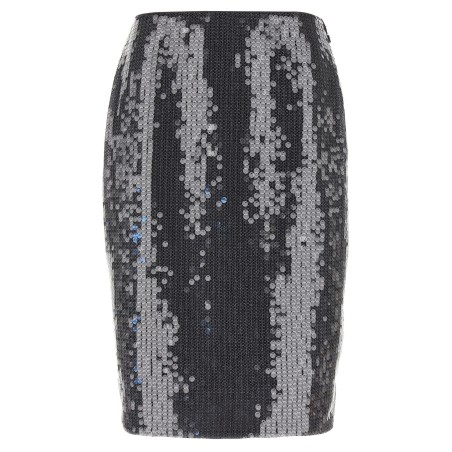 'Net Sequin Midi' skirt