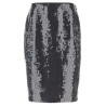 'Net Sequin Midi' skirt