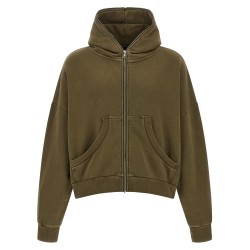 'Eternal Zip Washed' hoodie