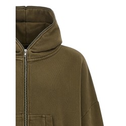 'Eternal Zip Washed' hoodie