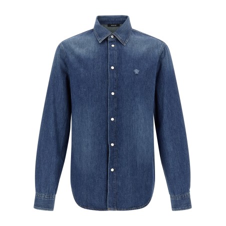 'Medusa' patch shirt