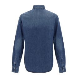'Medusa' patch shirt