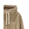 Eco fur hooded
