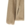 Eco fur hooded