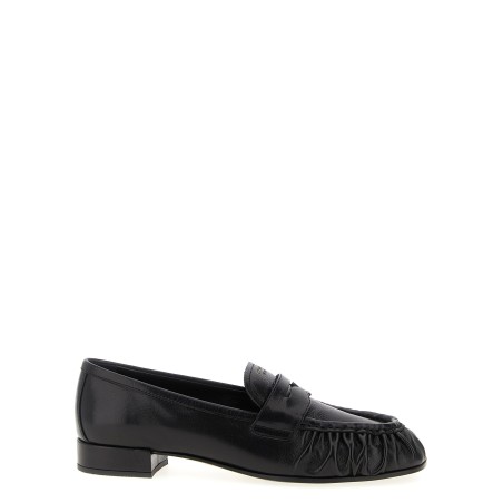 Curled toe moccasins