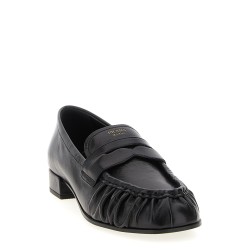Curled toe moccasins