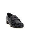 Curled toe moccasins