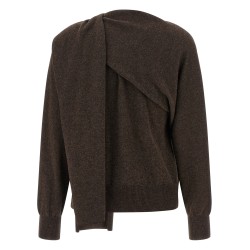 Scarf cardigan