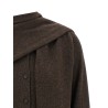 Scarf cardigan