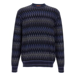 Zigzag pattern sweater