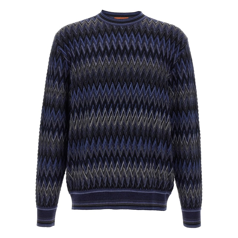 Zigzag pattern sweater