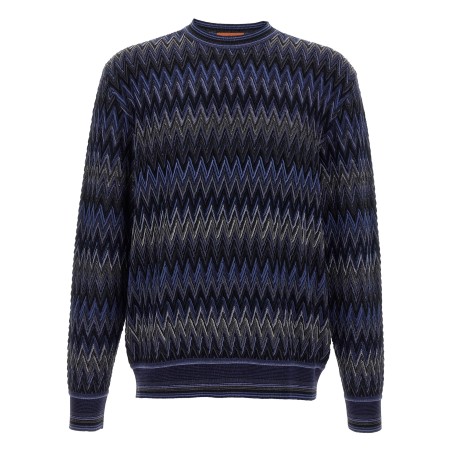 Zigzag pattern sweater