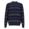 Zigzag pattern sweater