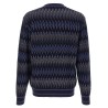 Zigzag pattern sweater