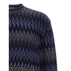 Zigzag pattern sweater
