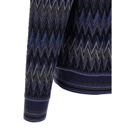 Zigzag pattern sweater