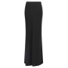 Long silk skirt