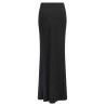 Long silk skirt