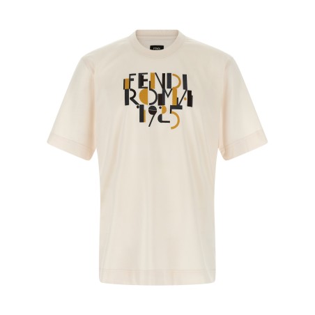 'Fendi Roma 1925' print T-shirt