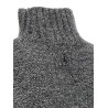 'Leather Patch Pocket' sweater