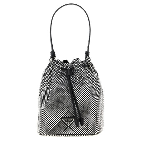 'Crystal' bucket bag