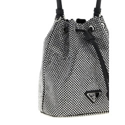'Crystal' bucket bag